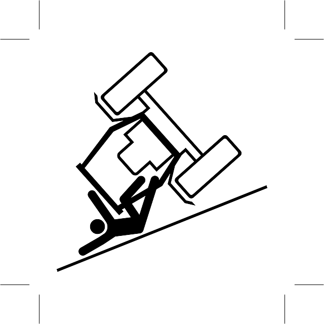 car accident, machine, rollover