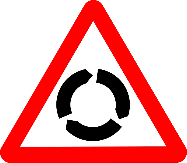 sign, round, about