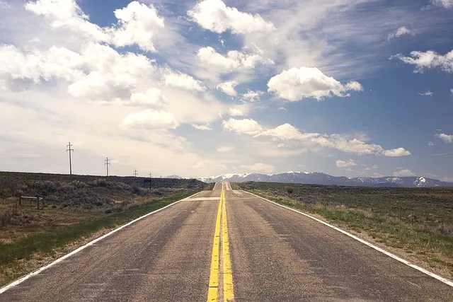 road, landscape, countryside