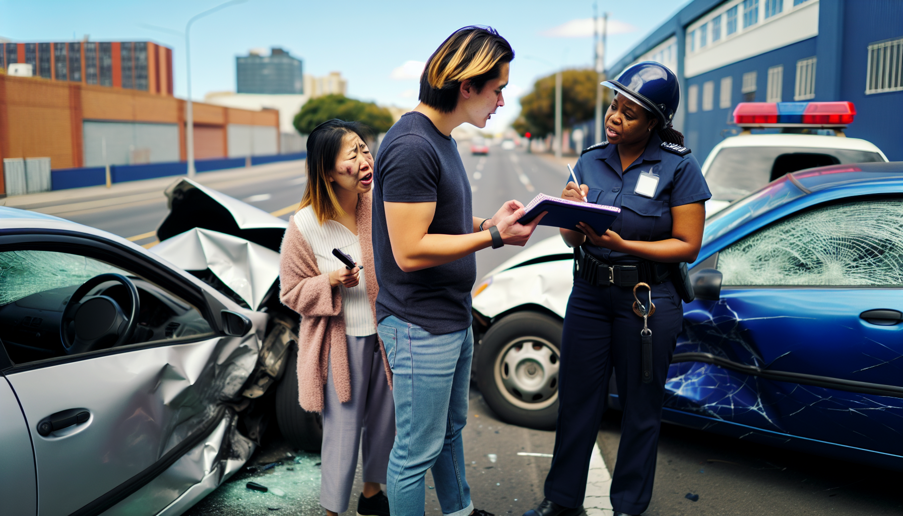 Filing a police report after a side by side accident