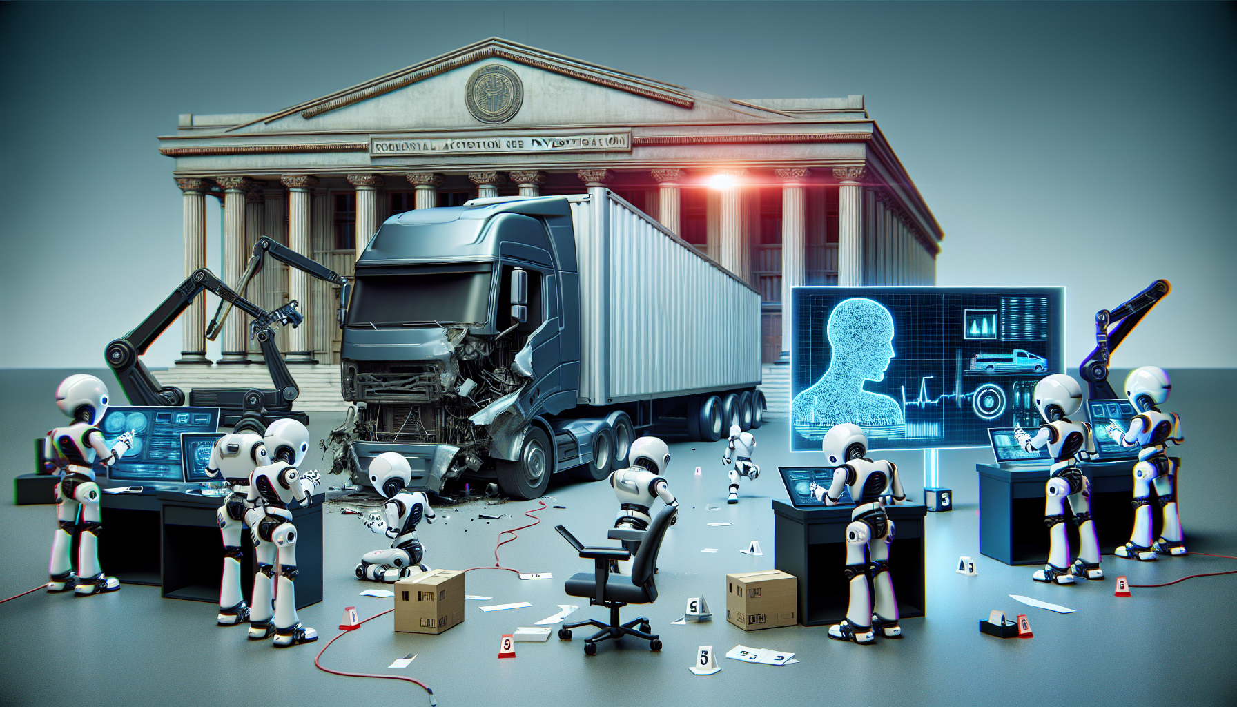 Truck accident investigation process