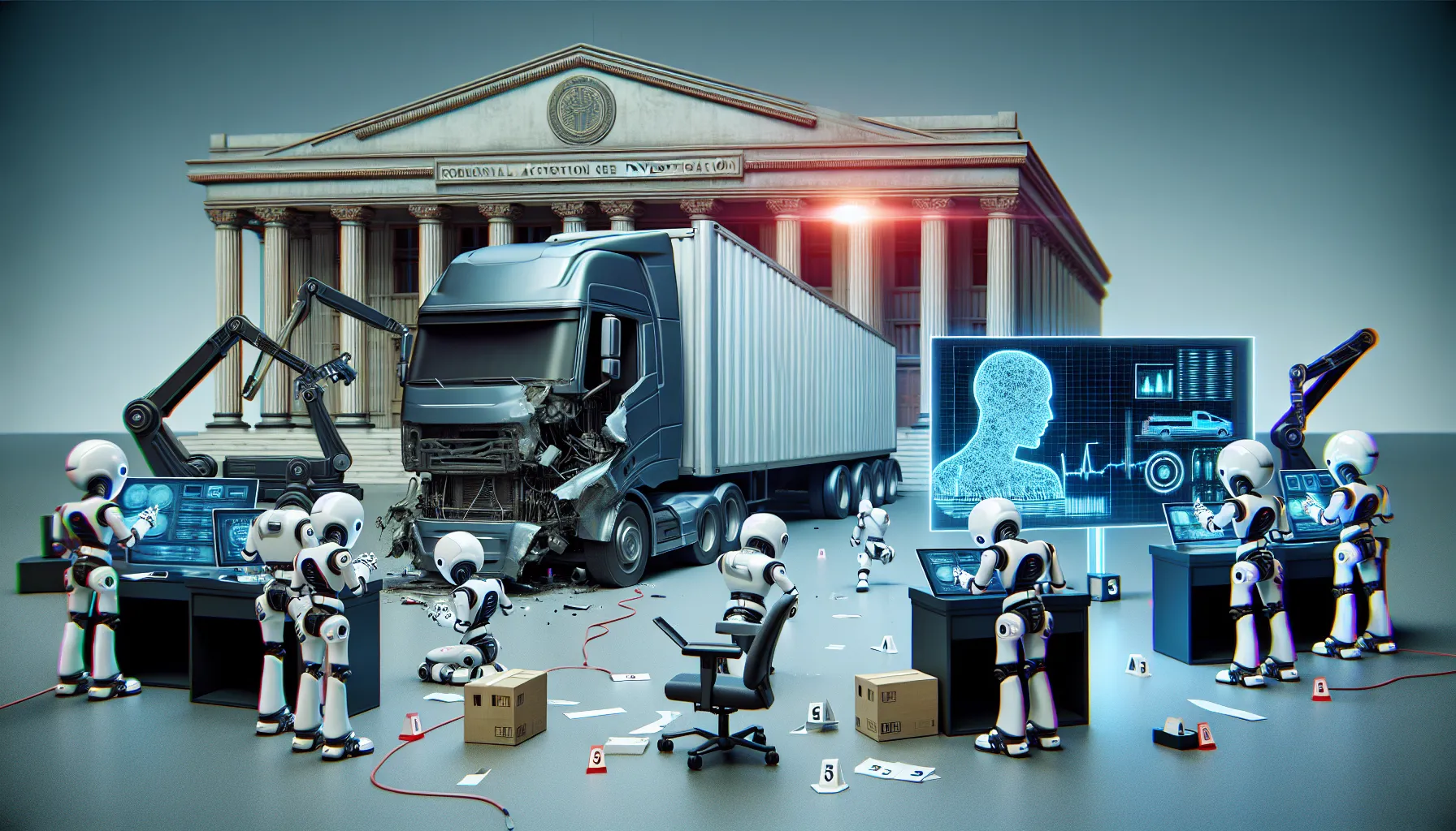 Truck accident investigation process