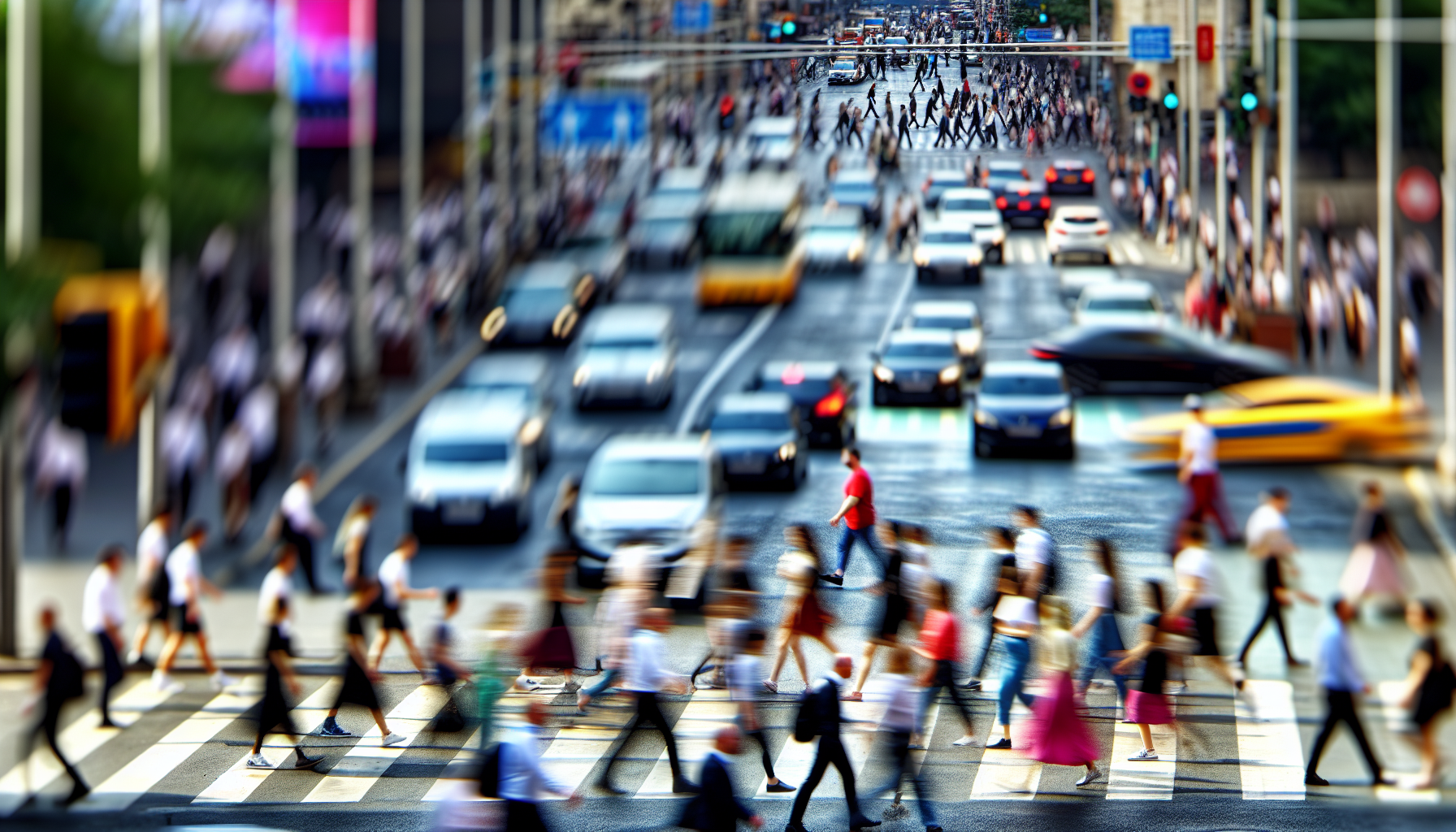 Pedestrian accident aftermath